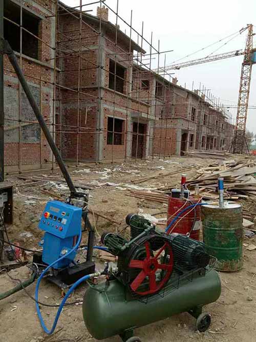 保溫噴涂機(圖1) 建筑外墻聚氨酯保溫噴涂機