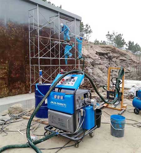 聚氨酯噴涂機種類(圖2) H5600T液壓聚氨酯噴涂機